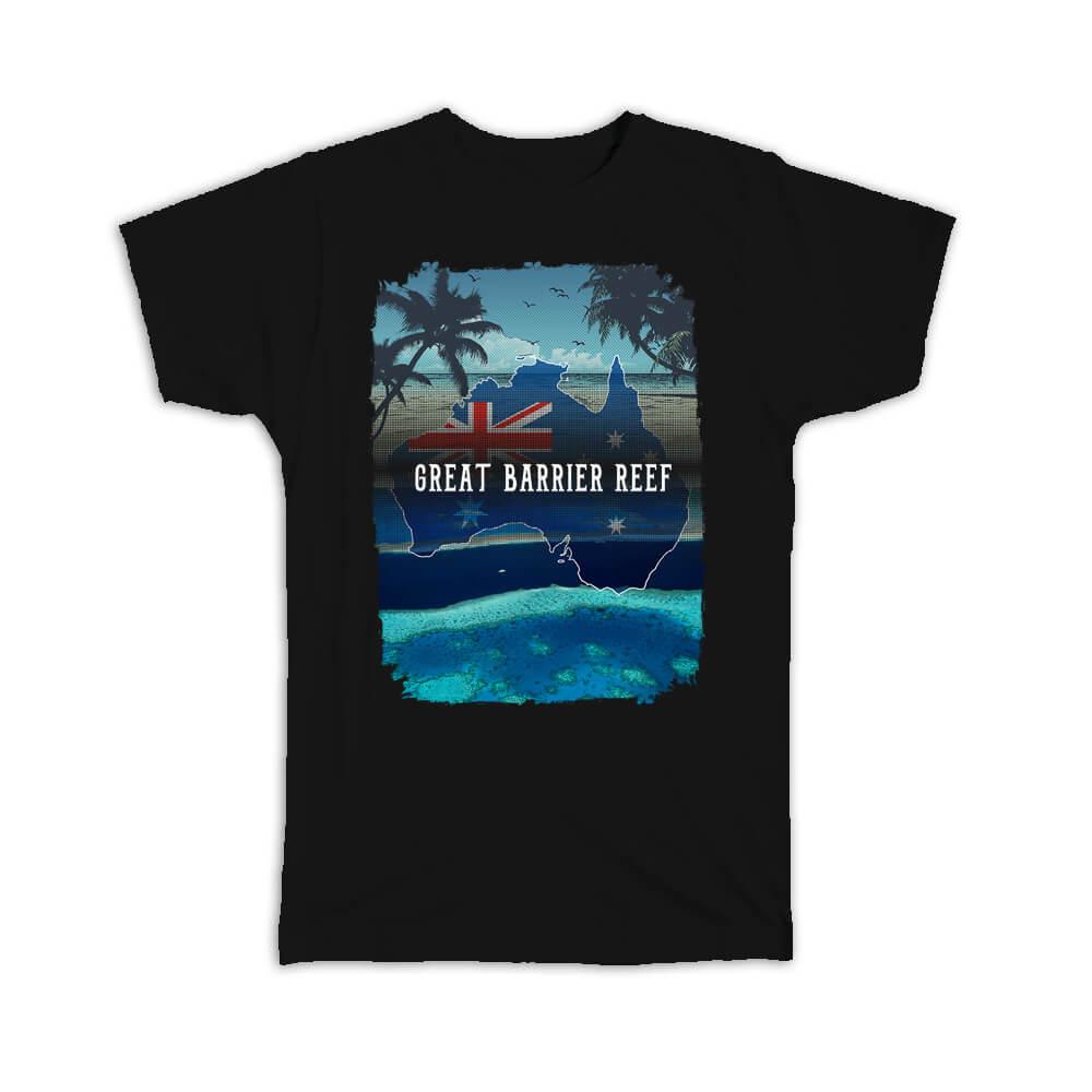Gift TShirt Great Barrier Reef Australia Souvenir Travel eBay