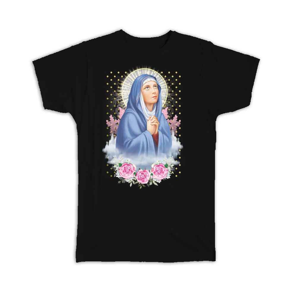 Gift T-Shirt : Our Lady Virgin Mary Catholic Saints Religious Saint Holy God - Picture 6 of 14