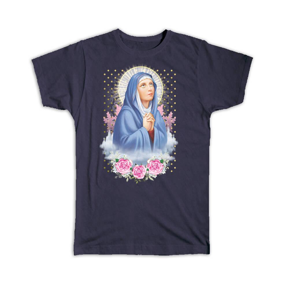 Gift T-Shirt : Our Lady Virgin Mary Catholic Saints Religious Saint Holy God - Picture 7 of 14