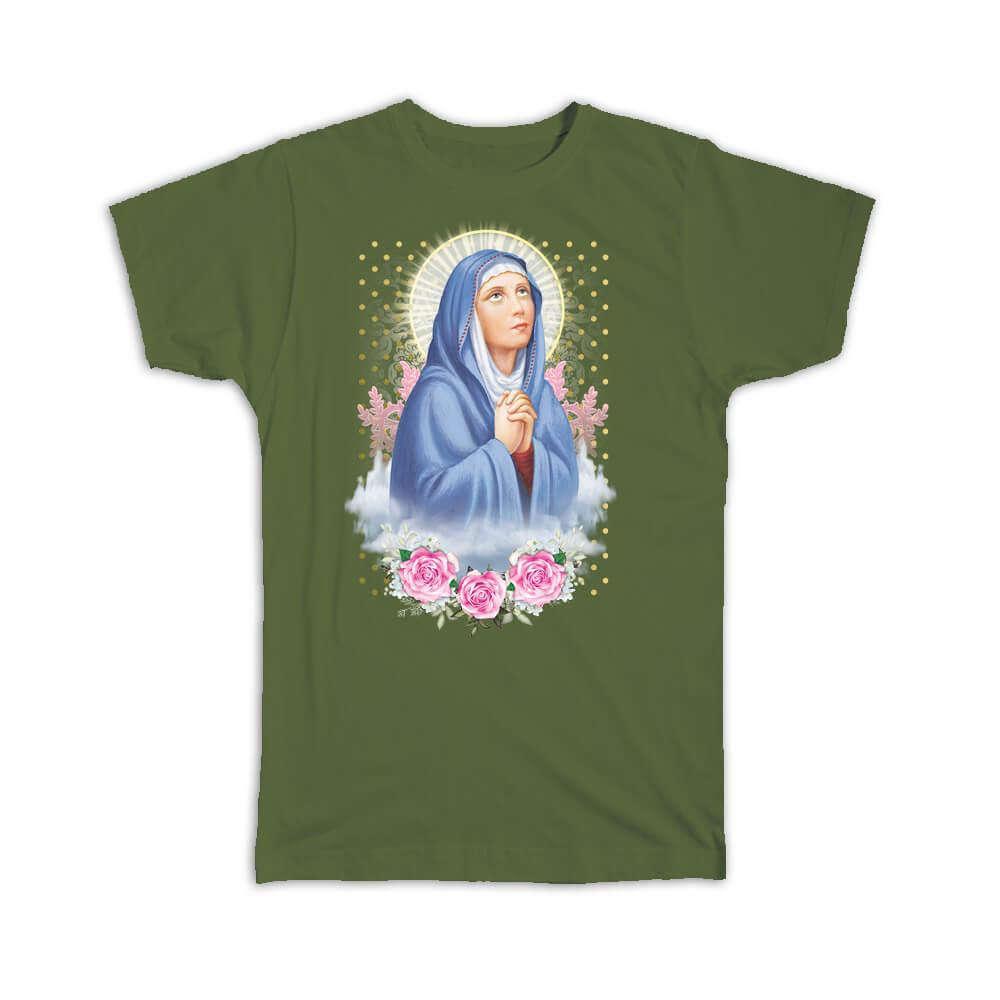 Gift T-Shirt : Our Lady Virgin Mary Catholic Saints Religious Saint Holy God - Picture 8 of 14