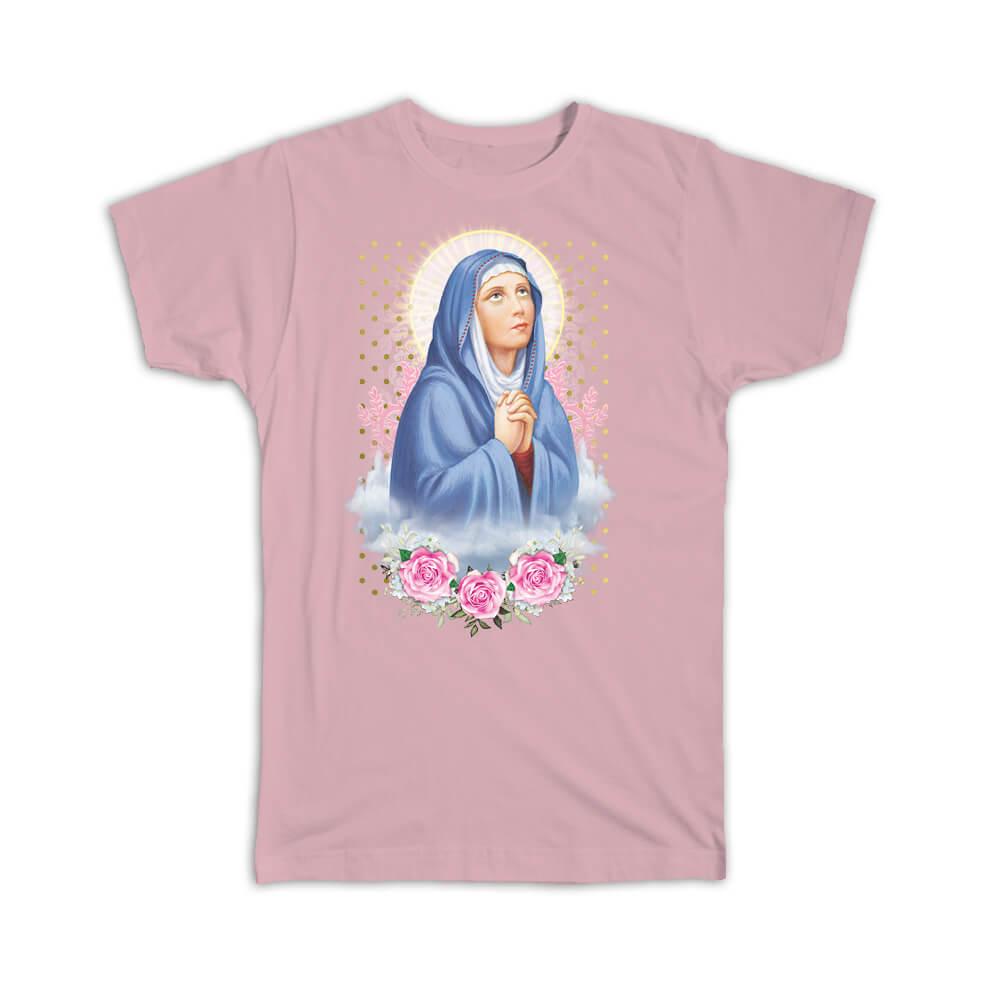 Gift T-Shirt : Our Lady Virgin Mary Catholic Saints Religious Saint Holy God - Picture 9 of 14