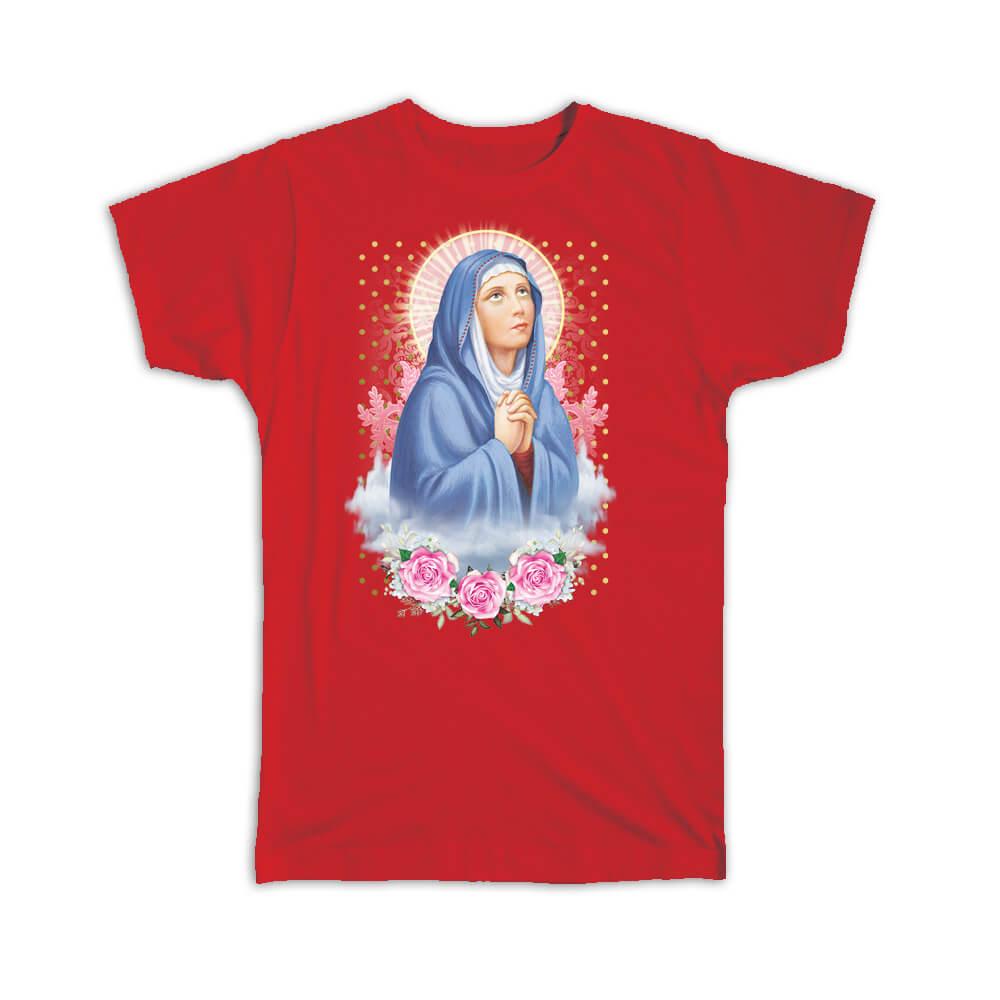 Gift T-Shirt : Our Lady Virgin Mary Catholic Saints Religious Saint Holy God - Picture 10 of 14