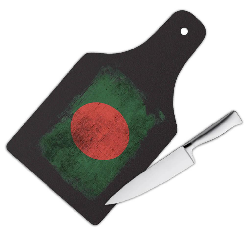 Bangladesh Bangladeshi Flag : Gift Cutting Board Asia Asian Country Souvenir Patriotic Vintage Travel