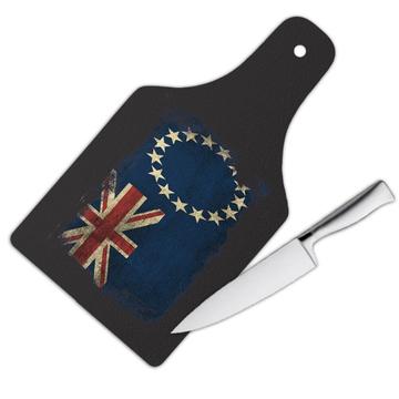 Cook Islands Flag : Gift Cutting Board For Islander Pride National Souvenir Patriotic Australia