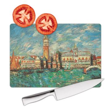Italy City : Gift Cutting Board Famous Oil Painting Art Artist Painter