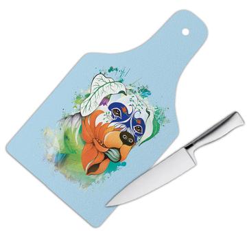 Rottweiler Fusion Colorful : Gift Cutting Board Dog Pet Animal CuteWatercolor