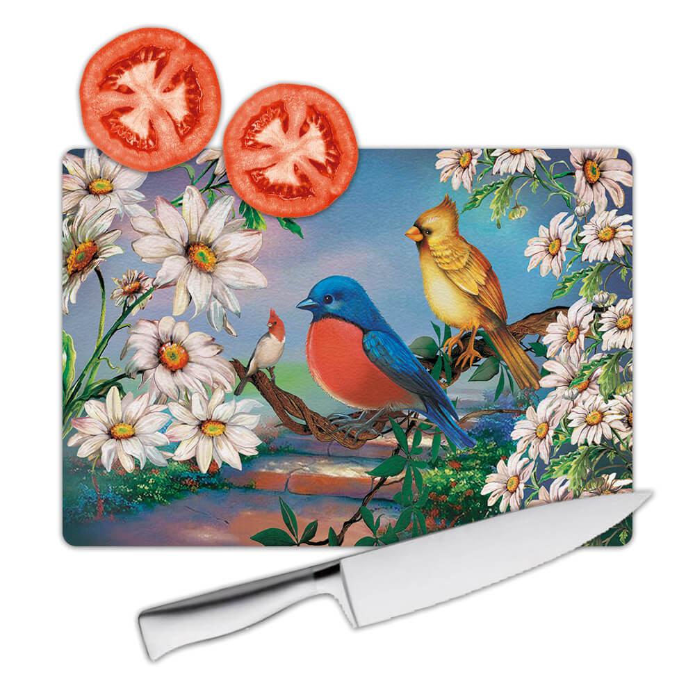 Gift Cutting Board : Cardinal Bird Grieving Lost Loved One Grief Healing