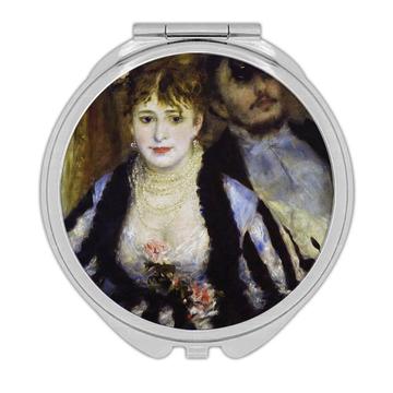 Renoir La Loge The Theatre Box : Gift Compact Mirror Famous Oil Painting Art Artist Painter