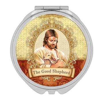 The Good Shepherd : Gift Compact Mirror Jesus Catholic Religious Religion Classic Faith