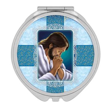 Jesus Gethsemane : Gift Compact Mirror Catholic Religious Prayer Praying