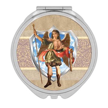 St. Raphael The Archangel : Gift Compact Mirror Catholic Religious Saint