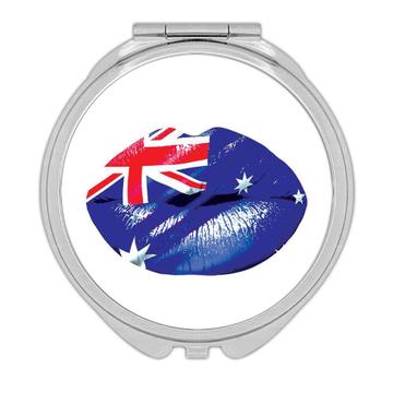 Lips Australia : Flag Country Expat Souvenir For Her Woman Feminine Women Sexy Flags Lipstick