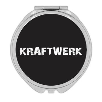 Kraftwerk Autobahn : Gift Compact Mirror Racing Cars No Speed Limit German Highway Garage Decor