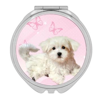Poodle Mom : Gift Compact Mirror Dog Puppy Pet Animal Cute Little Love