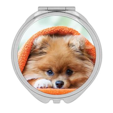 Pomeranian Towel Funny Sorry I Cant : Gift Compact Mirror Dog Pet Puppy Animal Cute Humor