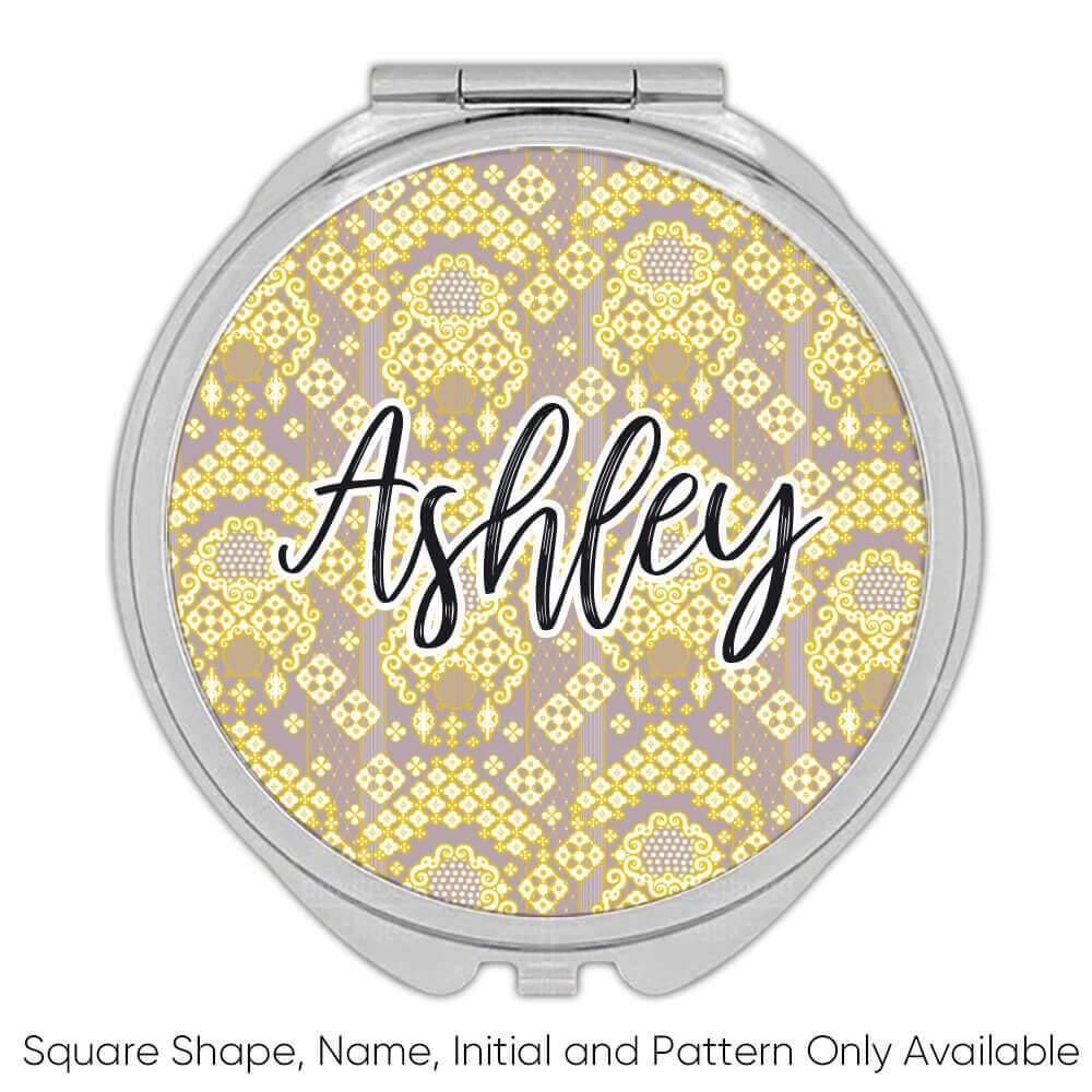 Geschenk Kompaktspiegel: Abstrakt Arabesk Modern Modern Wohndeko Design - Bild 4 von 7