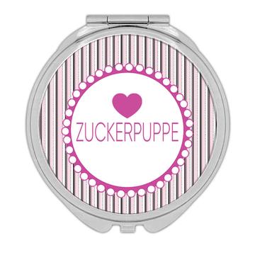 Heart Zuckerpuppe : Gift Compact Mirror Valentines Love