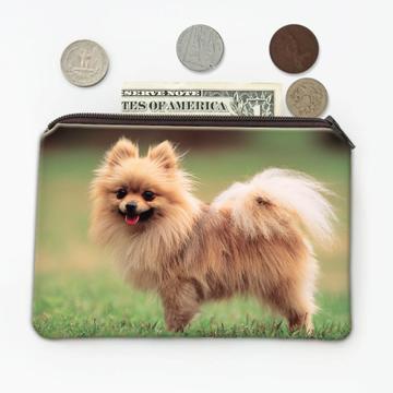 Pomeranian My Spirit Animal : Gift Coin Purse Dog Pet Puppy Animal Cute