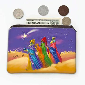 Three Kings : Gift Coin Purse Catholic Religious Wise Men Reyes Magos