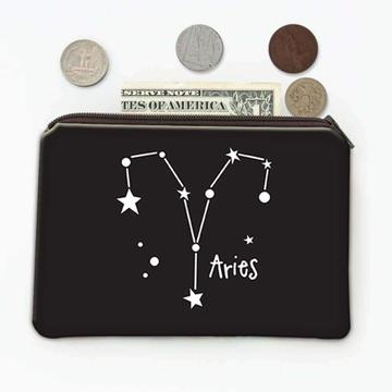 Aries : Gift Coin Purse Zodiac Signs Esoteric Horoscope Astrology