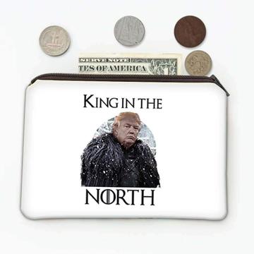 Trump : Gift Coin Purse King in The North Funny Snow Office USA