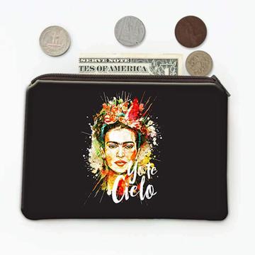Frida Kahlo Yo Te Cielo : Gift Coin Purse Decor Birthday Christmas