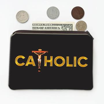 Catholic Faith Crucifixion : Gift Coin Purse Jesus Christ Religious Wall Decor Holy Church
