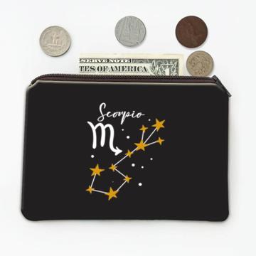 Scorpio Constellation : Gift Coin Purse Zodiac Sign Horoscope Astrology Happy Birthday Mom