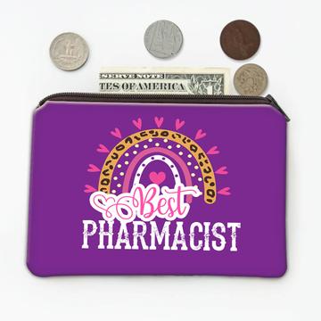 For Best Pharmacist : Gift Coin Purse Feminine Art Mother Sister Hearts Animal Print Cute