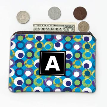 Abstract Polka Dots Circles : Gift Coin Purse Seamless Pattern For Fabric Print Home Decor Trends