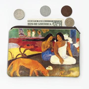 Arearea Paul Gauguin : Gift Coin Purse Famous Oil Painting Art Artist Painter