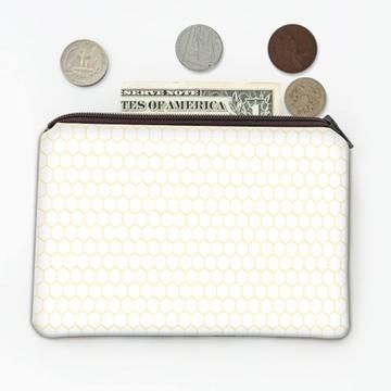 Beehive Modern : Gift Coin Purse Home Decor Contemporary Scandinavian White
