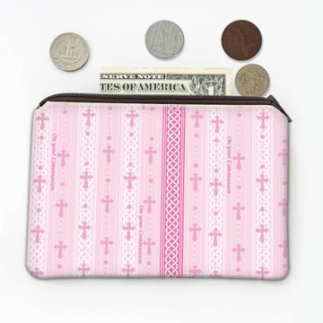 Cross Communion : Gift Coin Purse Pink