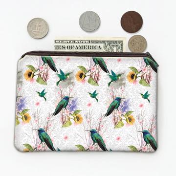 Colibri Sunflower : Gift Coin Purse Hummingbird