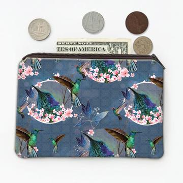 Colibri Cherry Blossom : Gift Coin Purse Hummingbird