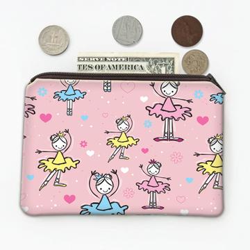 Ballerina Pattern  : Gift Coin Purse Cute For Girls