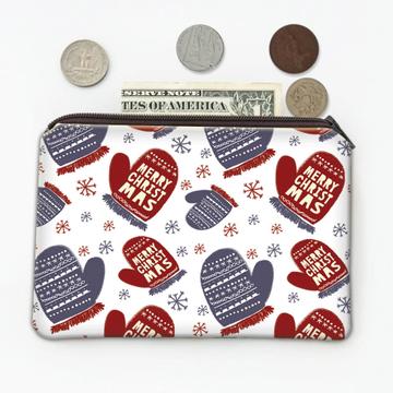 Christmas Gloves Pattern : Gift Coin Purse