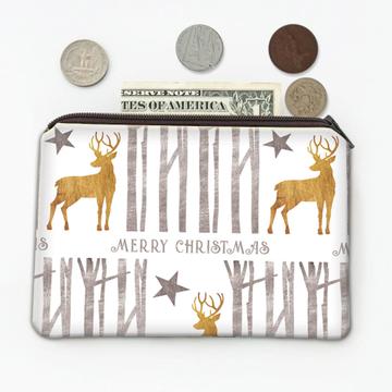 Reindeer Tree : Gift Coin Purse Christmas