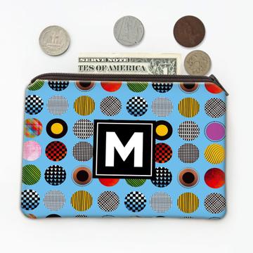 Patterned Circles Polka Dots : Gift Coin Purse Abstract Pattern Funny Trends Fashion Teenager Girl