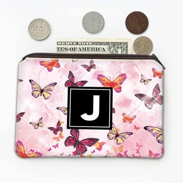 Butterflies Pattern : Gift Coin Purse Seamless Butterfly For Teen Girl Room Decor Feminine
