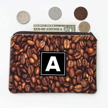 Coffee Beans Photograph Print : Gift Coin Purse Delicious Grains Food Drink Kitchen Placemat