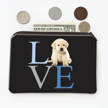 Love Labrador : Gift Coin Purse Cute Dog Pet Animal Canine Pets Dogs