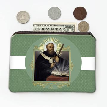 Saint Fulgentius : Gift Coin Purse Catholic Saints Religious Saint Holy God