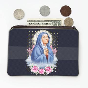 Our Lady Virgin Mary : Gift Coin Purse Catholic Saints Religious Saint Holy God