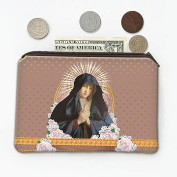 Our Lady Virgin Mary : Gift Coin Purse Catholic Saints Religious Saint Holy God