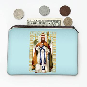 Saint Leo The Great : Gift Coin Purse Catholic Church Pope Christian Roman Religious