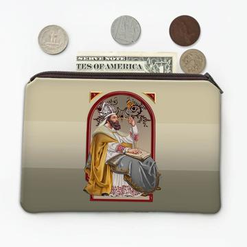Saint Ambrose : Gift Coin Purse Catholic Bishop Church Milan Christian Religious Bible