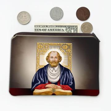 Saint John Of Kanty : Gift Coin Purse Catholic Christian Polish Priest Golden Cross Bible