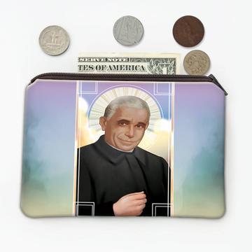 Saint Luigi Orione : Gift Coin Purse Catholic Church Italian Priest Christian Religious