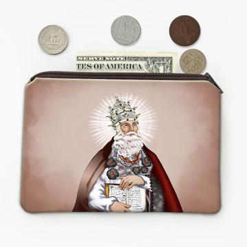 Saint Callistus I : Gift Coin Purse Pope Callixtus Catholic Christian Religious Faith Church